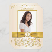 Foto "DRUCKTES RIBBON-Ticket" Einladung (Vorne/Hinten)