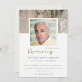 FOTO DUSKY ROSE GOLD PINK AGATE BEILEID MEMORIAL DANKESKARTE (Vorne/Hinten)