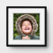 Foto-Ebene mit Standvorlage schattierter Einlage Fotoplatte (Vorderseite)