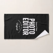 Foto Editor Job Title-Geschenk Handtuch (Handtuch)