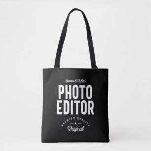 Foto Editor Job Title-Geschenk Tasche