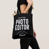 Foto Editor Job Title-Geschenk Tasche (Von Nahem)