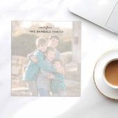 Foto Editor, vollständiges Foto | verblasst Notizblock