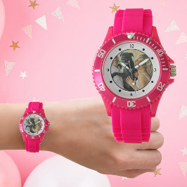 FOTO Ehefrau Kindererziehung Kindererziehung Kinde Armbanduhr