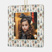 Foto Eiffel Tower Topiaries Paris Weihnachten Keramikornament (Links)