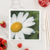 Foto, ein margueritte machen Grün Serviette (Beispiel)