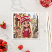 Foto einer Blythe-Puppe Serviette (Beispiel)