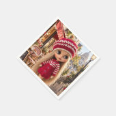 Foto einer Blythe-Puppe Serviette (Ecke)