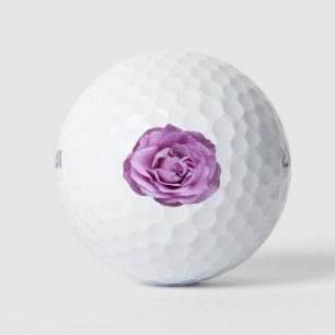 Foto einer lavenderfarbenen Rose Golfball