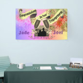 Foto einer Personalisierten Vertragspartei Banner (Messeveranstaltung)