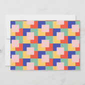 Foto einer Pickleball-Graduierungspartei Einladung (Rückseite)