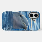 Foto eines Delfins im Wasser Case-Mate iPhone Hülle (Rückseite (Horizontal))