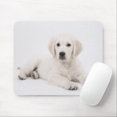 Foto eines Golden Retriever Welpen Mousepad (Mit Mouse)