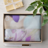 Foto eines Hübschen Lila Frühlingskrokus Seidenpapier (Geschenk)