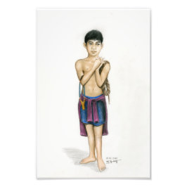 Foto eines Kambodschanischen Jungen von Vannak Ana