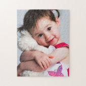 Foto eines Kindes, Freund, Ehepartner, Mutter oder Puzzle (Vertikal)