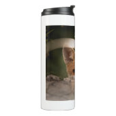 Foto eines Niedlichen kleinen Orangenfuchs aus Ede Thermosbecher (Nach links gedreht)