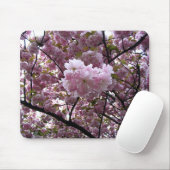 Foto eines rosa Kirschblütenbaums Mousepad (Mit Mouse)