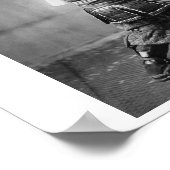 Foto eines Samurai C. 1860 Poster (Ecke)