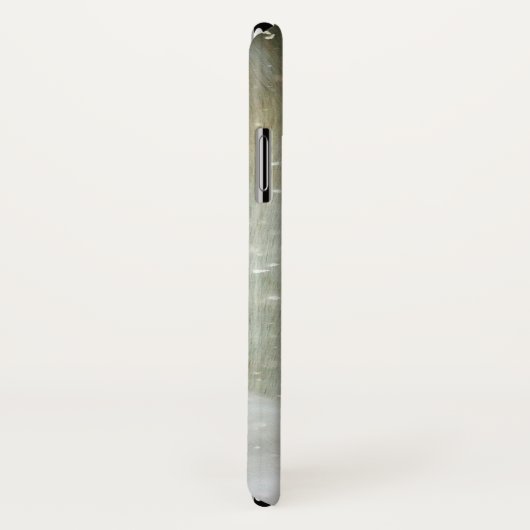 Foto eines schönen Weißen Pferdes im Winter Case-Mate iPhone Hülle (Hinten/Rechts)