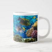 Foto eines tropischen Fisches auf einem Jumbo-Tasse (Rechts)