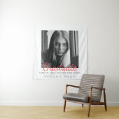 Foto Einfach Moderner Minimalistischer Abschluss Wandteppich (Beispiel)