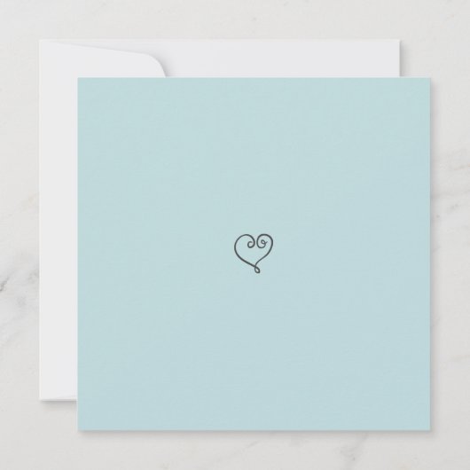 *~* FOTO Einfache Minimale Hochzeit Das Datum spei Save The Date (Rückseite)