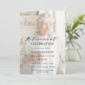 Foto Einfache moderne Kalligrafie Einladung (Stehend Vorderseite)