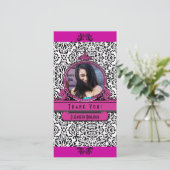 Foto einfügen ~ Danke Foto-Karte (Stehend Vorderseite)