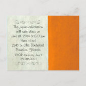 FOTO EINFÜGEN ~ Postkarte / Einladung Geburtstag (Rückseite)