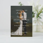 Foto Einladung (Stehend Vorderseite)