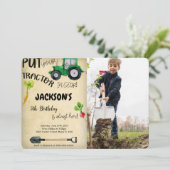 Foto-Einladung Einladung (Stehend Vorderseite)