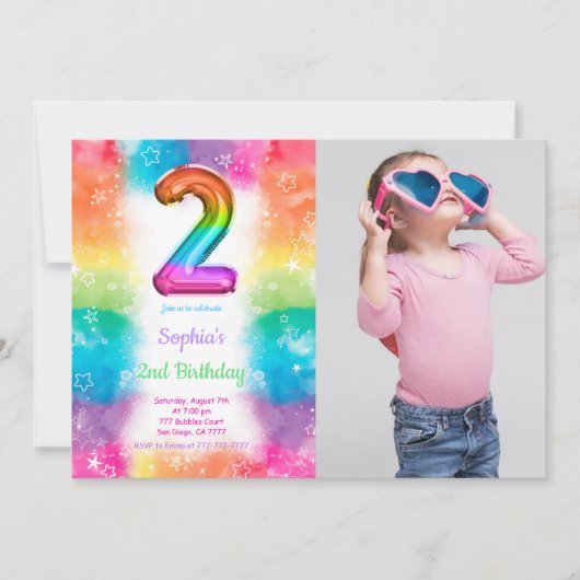 Foto-Einladungen Einladung (Vorderseite)