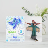 Foto-Einladungen Einladung (Stehend Vorderseite)