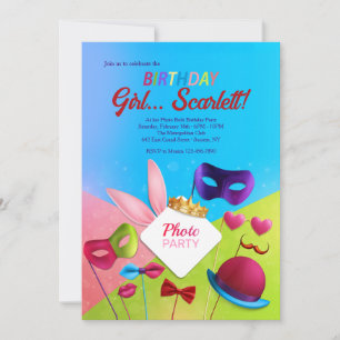 Foto Einladungen zum Geburtstag