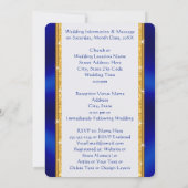 Foto, Einladungen zur Hochzeit zur Zweiten Ehe (Rückseite)