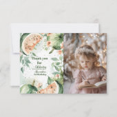 Foto Eins in einem Melon Wassermelone Dankeskarte (Vorderseite)