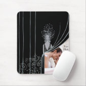 FOTO Einsatz-Vorhang-Mode-Platte Nouveau Mousepad (Mit Mouse)