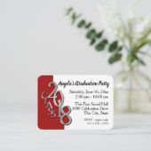 Foto-Einsteckkarte des Party Begleitkarte (Stehend Vorderseite)