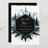 Foto Einzigartige Hochzeit Save The Date (Vorne/Hinten)