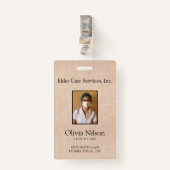 Foto Elder Care Ausweis (Vorderseite mit Klammer)