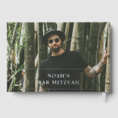 Foto Elegant Bar Mitzvah Gästebuch (Rückseite)