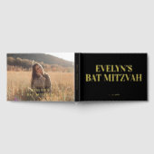 Foto Elegant Bat Mitzvah Gästebuch (Voll)