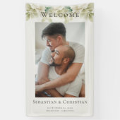 Foto Elegant Foliage Begrüßung Banner (Vertikal)