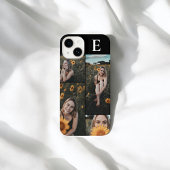 Foto Elegant Monogram Black iPhone Hülle