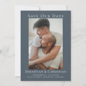 Foto Elegant Save the Date Hochzeit (Vorderseite)