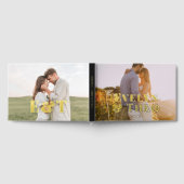 Foto Elegant Simple Wedding Gästebuch (Voll)