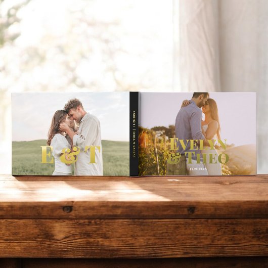 Foto Elegant Simple Wedding Gästebuch