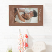 Foto Elegant Simple Welcome Wedding Banner (Insitu)