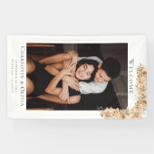 Foto Elegante Begrüßung Banner (Horizontal)